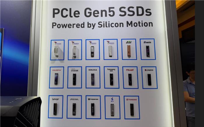 慧荣2025台北电脑展推全新PCIe Gen5 SSD主控 能效比太强