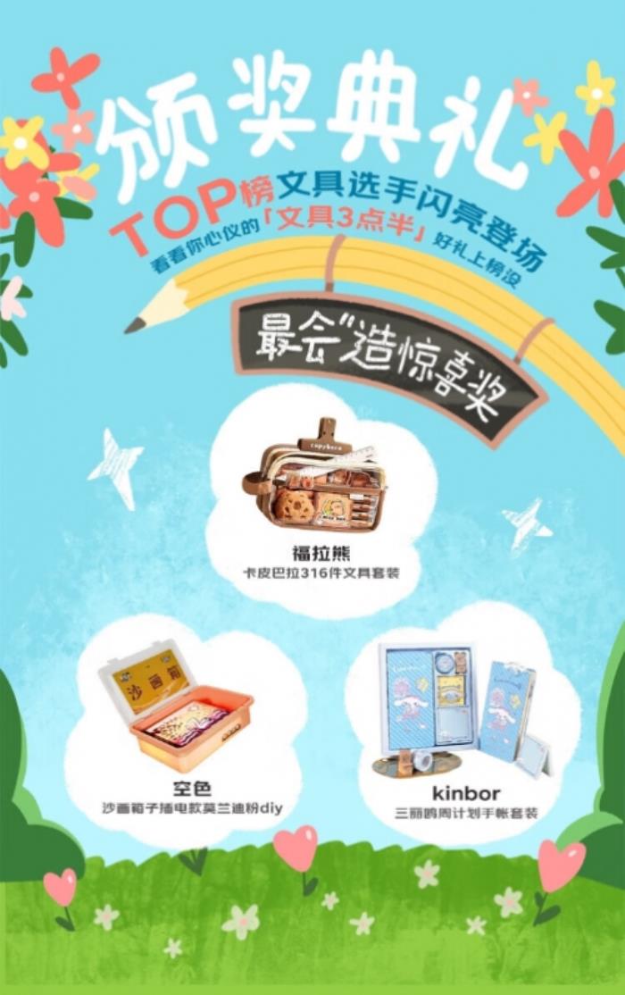 京东“文具大赏颁奖”榜单公布 引领儿童节文具消费新趋势