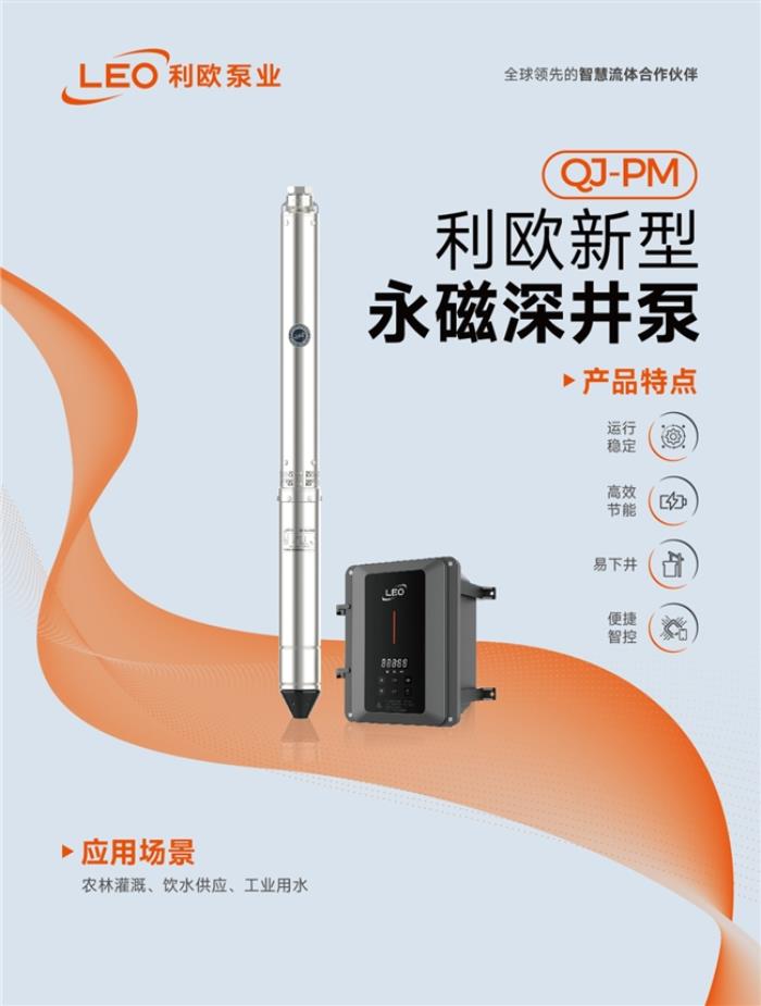 利欧QJ-PM永磁深井泵：直击用户痛点，重塑行业标杆