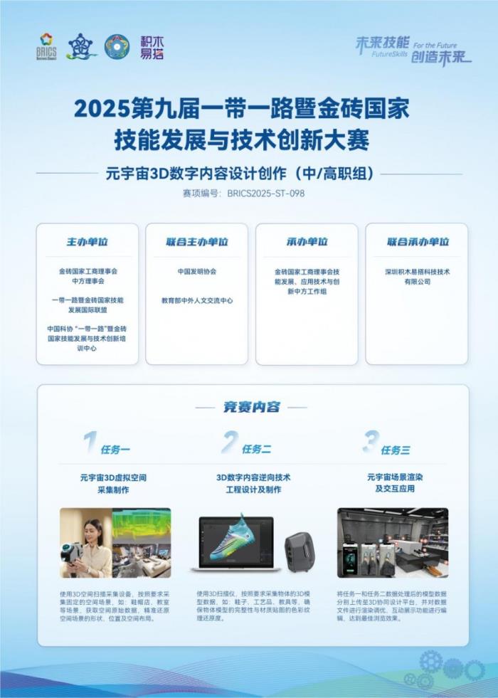 金砖大赛之元宇宙3D数字内容设计创作赛项·行业大咖谈