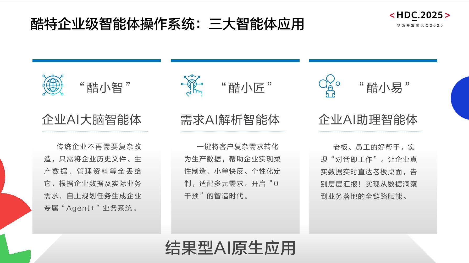 酷特智能全新AI Agent产品亮相华为开发者大会2025 共建共享AGI新世界