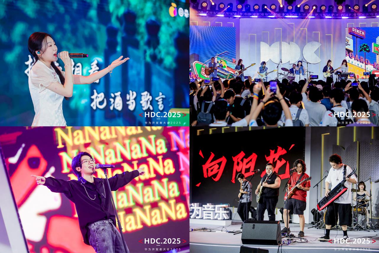 音符与科技和鸣，2025HDC音乐节·华为音乐之夜点燃仲夏之夜