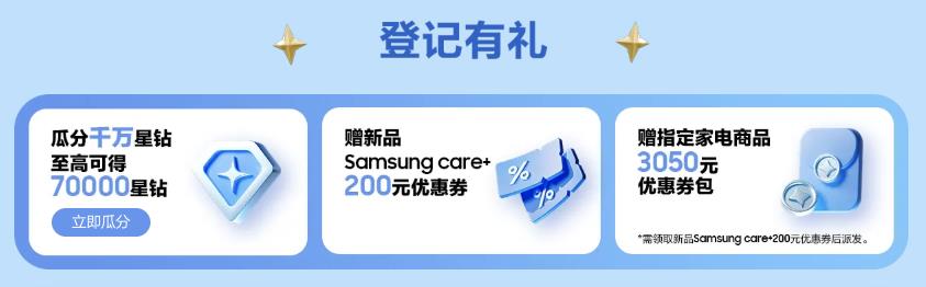 翻开三星Galaxy旗舰机新篇章 新品登记有惊喜好礼