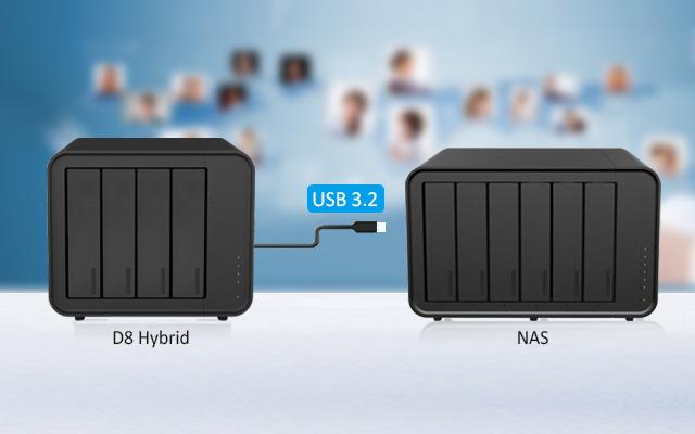 铁威马 D5/D8 Hybrid：精准扩容时代的“5+8”双引擎