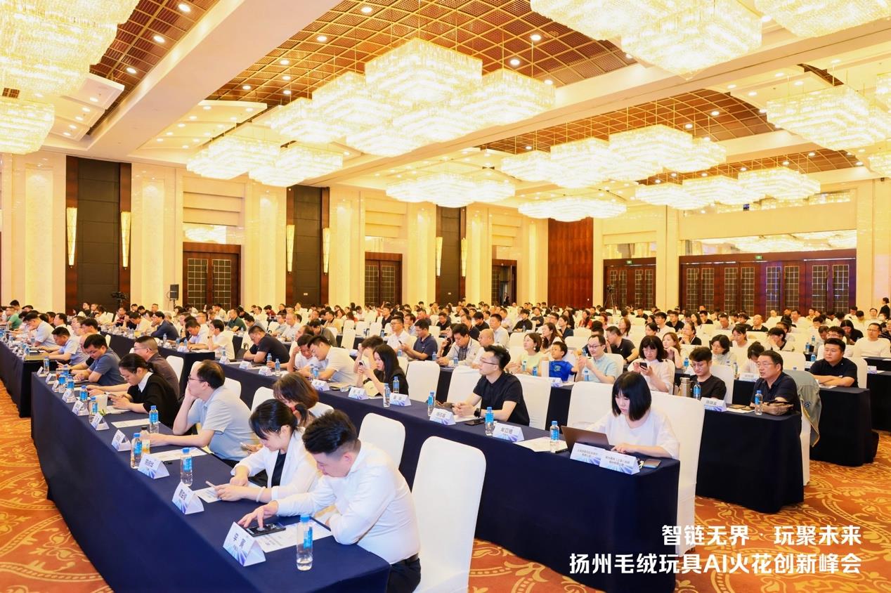 扬州毛绒玩具 AI 火花创新峰会，共探玩具产业智变新升级