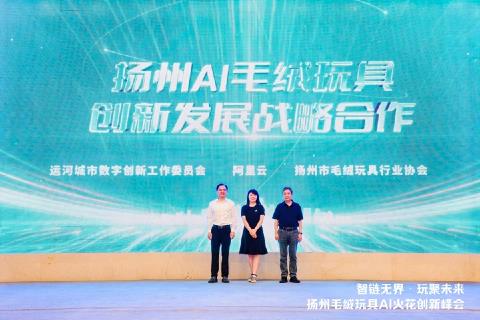 扬州毛绒玩具 AI 火花创新峰会，共探玩具产业智变新升级