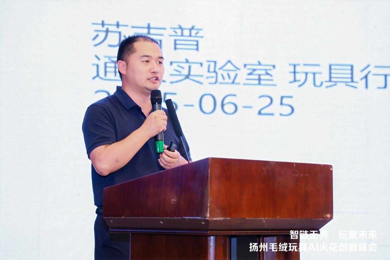 扬州毛绒玩具 AI 火花创新峰会，共探玩具产业智变新升级