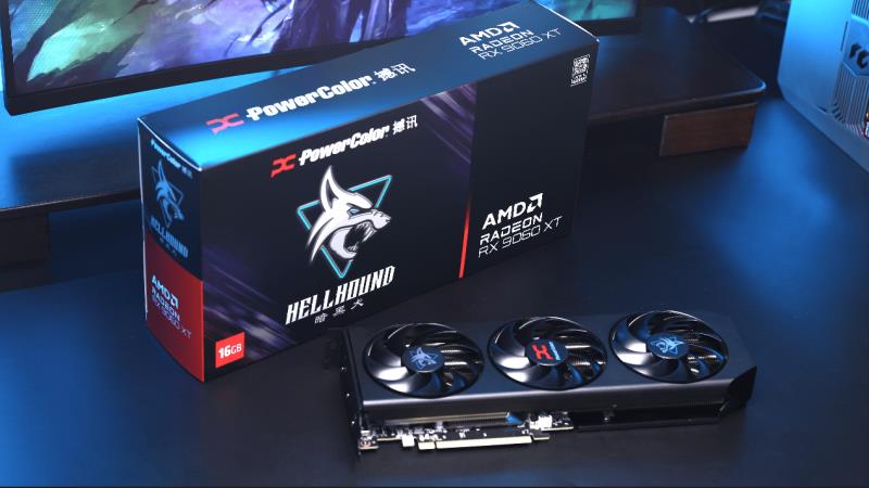 撼讯RX 9060XT暗黑犬16G评测：玩转平衡艺术，性能与静音我全都要
