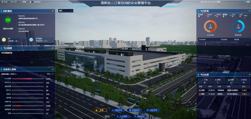 高新投三江数据中心消防解决方案，护航大湾区算力调度中心安全