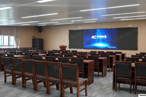 国家高级调音师匠心打磨！itc保伦股份助力华附长安学校智慧报告厅建设！