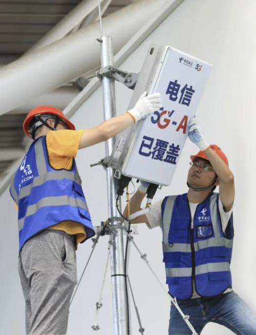 “苏超”再燃！江苏电信5GA网络全程护航，开启专属显标，为赛事喝彩！