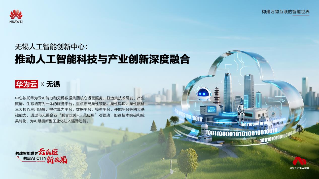 2025世界人工智能大会举办，华为云AI CITY五大案例谱绘城市发展新未来