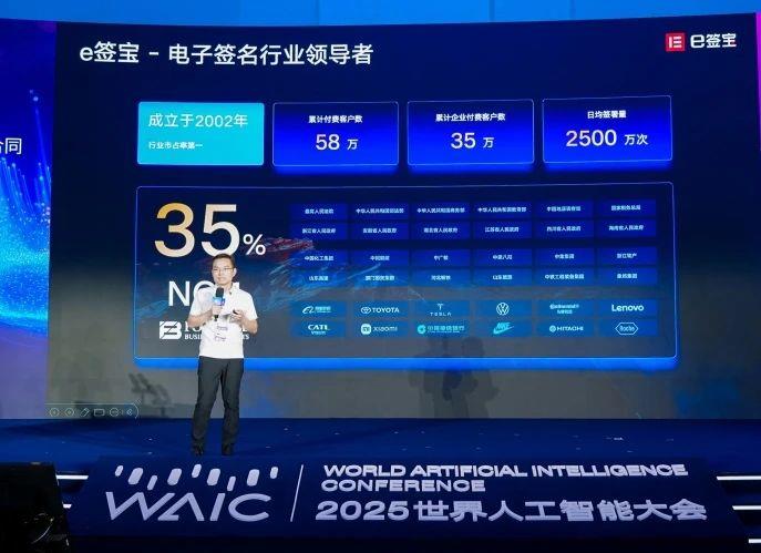 e签宝CEO金宏洲受邀出席WAIC世界人工智能大会