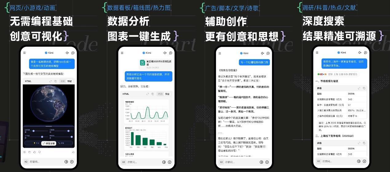 评分高达4.8！鸿蒙版Kimi火速上新K2模型，网友盛赞“最给力的AI”