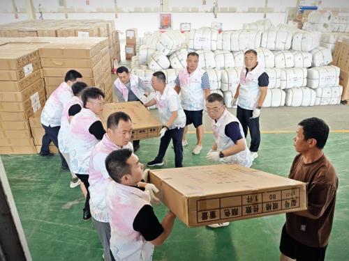 爱心守护慈善基金会驰援密云暴雨受灾地区物资已抵达