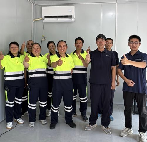 “城市冰岛计划”再发力 京东联合海尔送出第二批爱心空调获河南环卫工人点赞