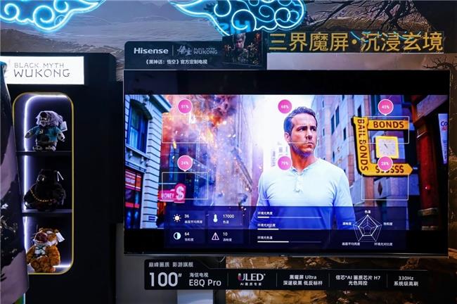 海信电视E8Q Pro以“影游旗舰”实力炸场，斩获2025ChinaJoy黑金奖