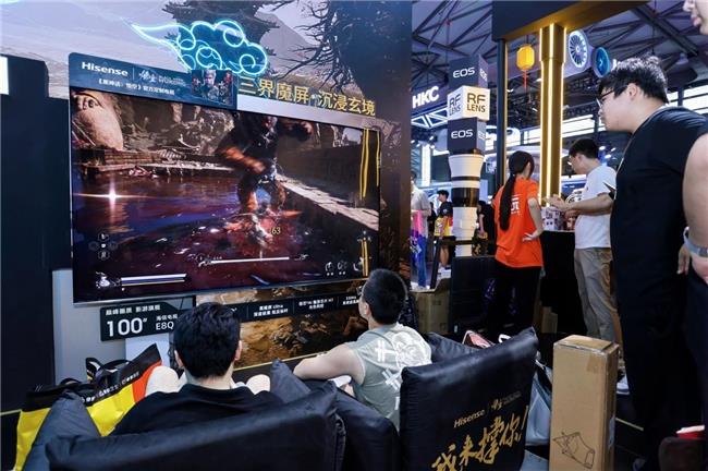海信电视E8Q Pro以“影游旗舰”实力炸场，斩获2025ChinaJoy黑金奖