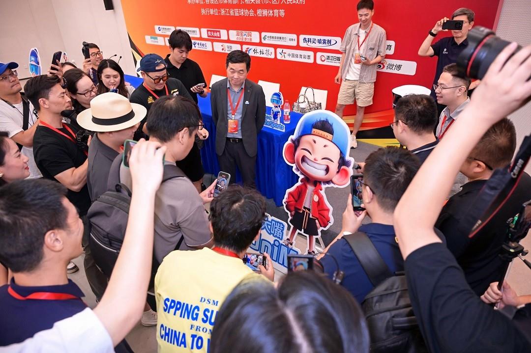 AI解说助燃浙BA，「浙小体+宇大嘴」亮相发布会