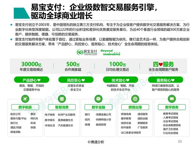 从中国经验到全球服务，易宝支付为全球商业数字化转型提供范例